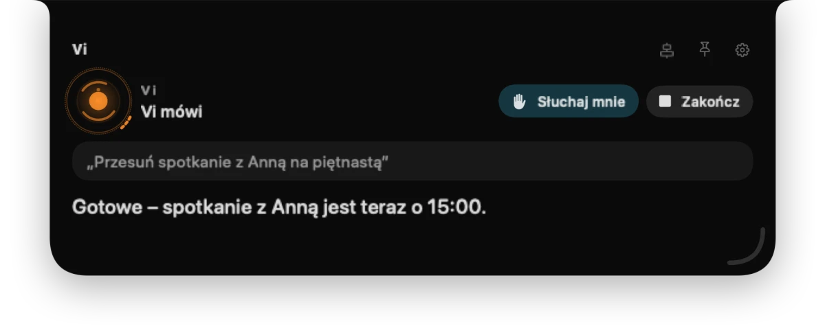 Panel Vi: przesunięte spotkanie